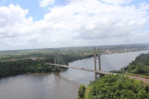 Fermeture exceptionnelle du pont de l’Oyapock reliant la France et le Brésil