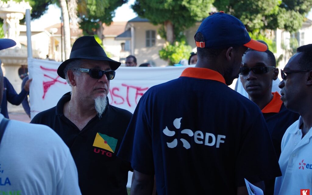 L’UTG Eclairage manifeste en soutien à ses troupes