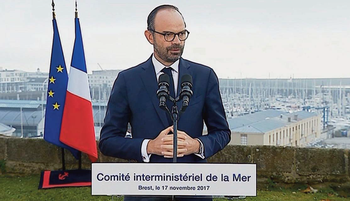 Edouard Philippe pour une politique maritime « très ambitieuse »