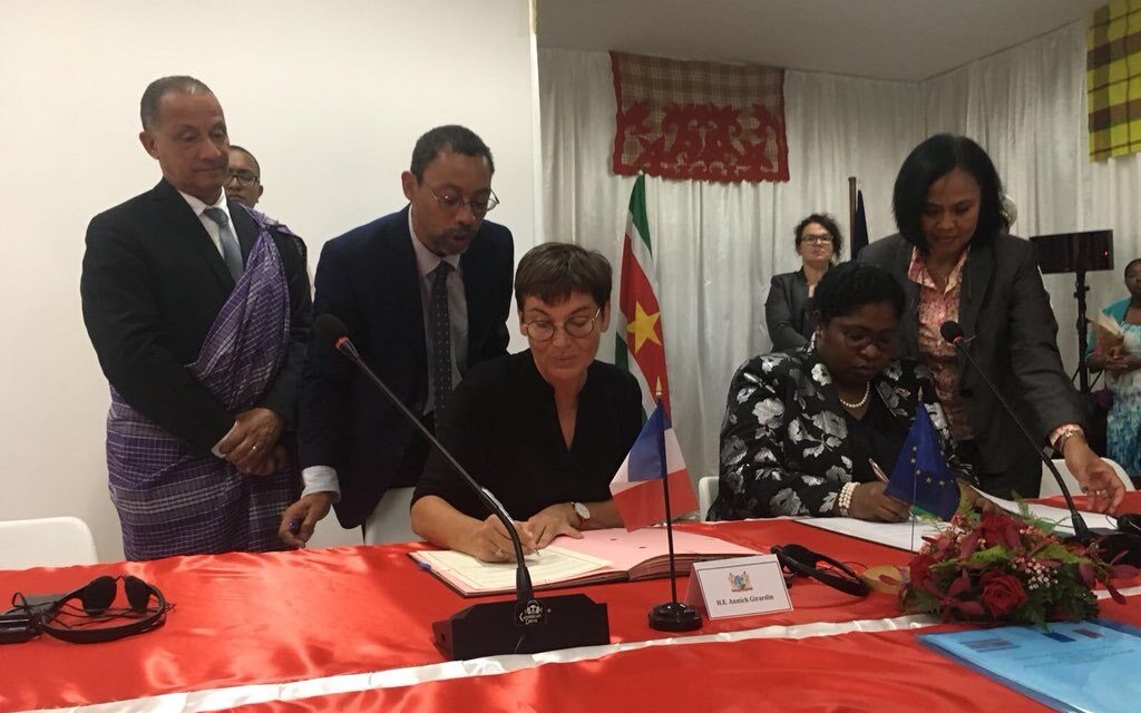 Guyane : un accord de coopération signé avec le Suriname voisin