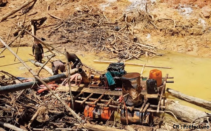 Projet de loi climat : de nouvelles mesures contre l’orpaillage illégal