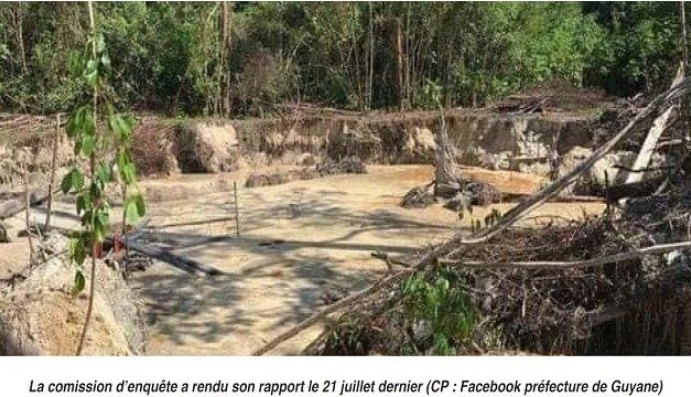 Orpaillage illégal : la commission d’enquête rend son rapport