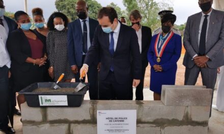 Visite express de Sébastien Lecornu en Guyane