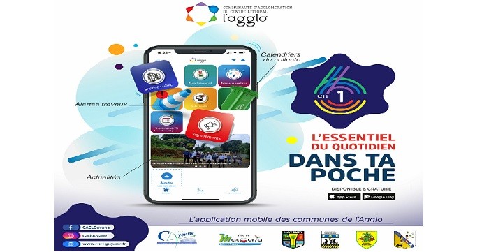 La CACL lance 6-en-1, la première application mobile des communes de l’Agglo