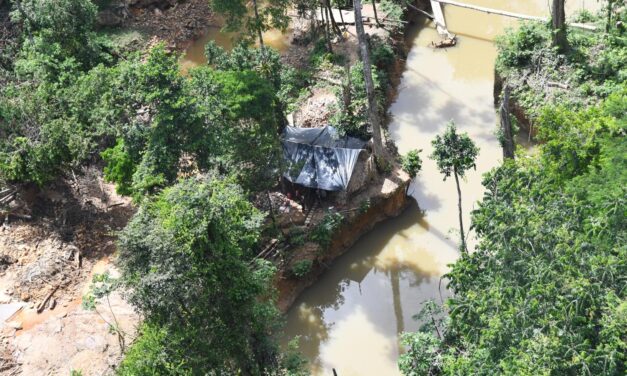 143 sites d’orpaillage illégal recensés dans le Parc amazonien