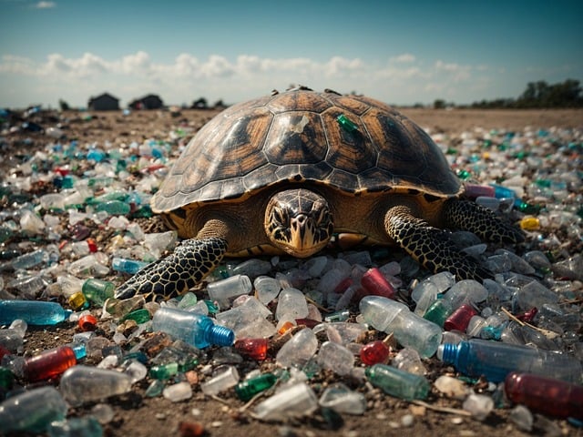 Les animaux marins de Guyane pollués au plastique