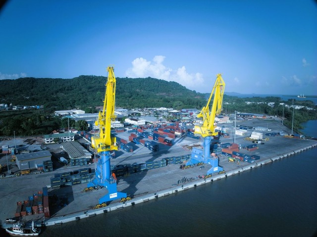 L’activité du Grand port maritime de Guyane en forte croissance en 2024