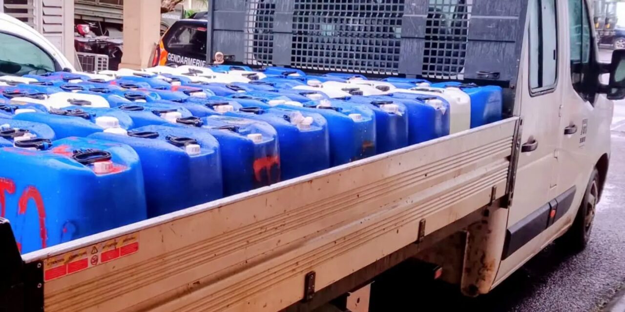 Le carburant saisi aux orpailleurs illégaux mis au service de la population