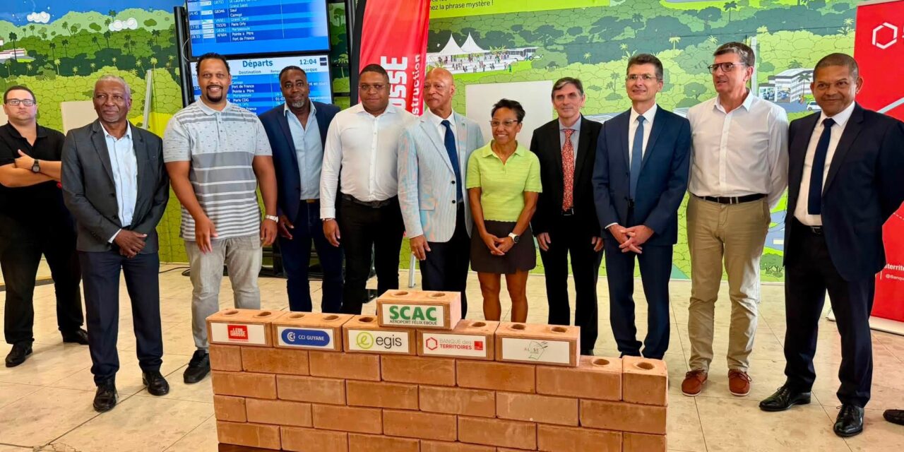 Le chantier de modernisation de l’aéroport Félix-Éboué est lancé