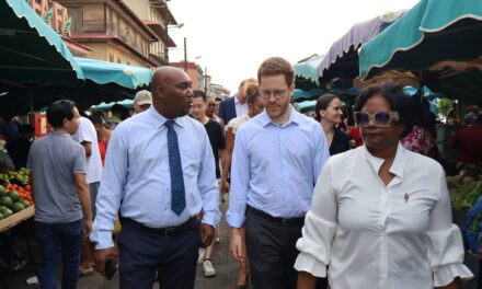 À Cayenne, David Amiel découvre les défis du centre-ville 